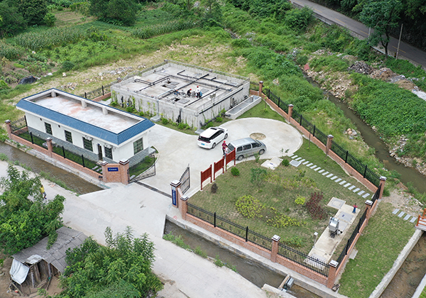 廣東整縣推進村鎮(zhèn)污水處理15個示范項目之一，提高陽山縣縣城污水處理率，改善城鄉(xiāng)人居環(huán)境
